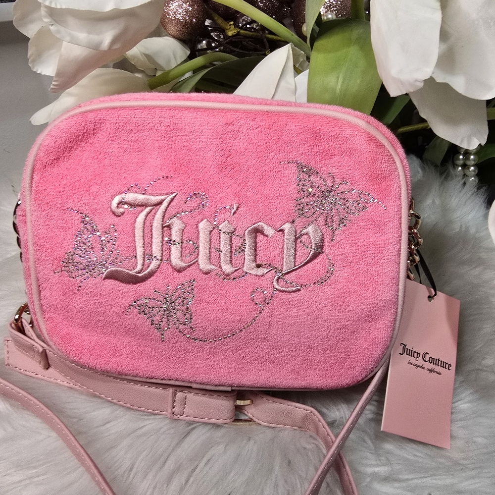 Juicy Couture Pink lemonade Wingin Camera bagBrand new